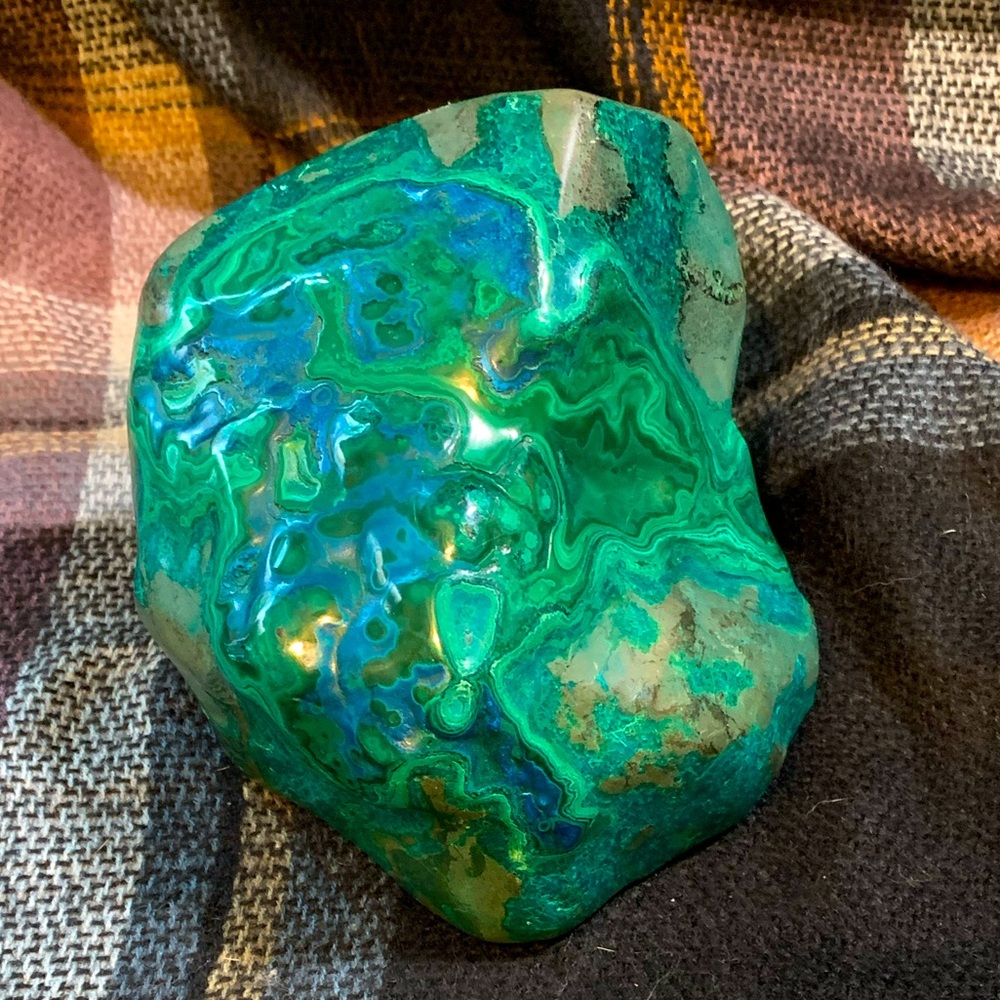 Malachite chrysocolla specimen #1